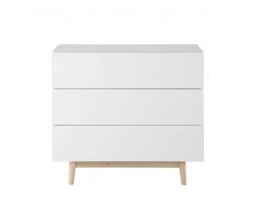 Cassettone vintage bianco Artic