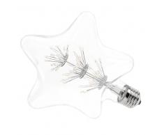 Lampadina a LED in vetro e metallo dorato