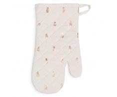 Guanto da cucina motivo ananas in cotone GOLD PINEAPPLE