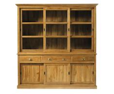 Credenza in massello di tek L 206 cm Amsterdam