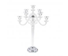 Candelabro 8 bracci in cristallo