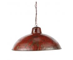 Lampadario rosso industriale Nevada