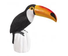 Statuetta tucano, h 21 cm
