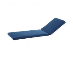 Materasso da bagno per pavimento blu, 58x196
