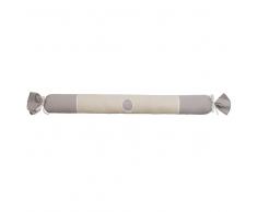 Paraspifferi in cotone beige e grigia ELEONORE