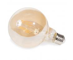 Lampadina led in vetro verniciato D 10 cm GLOBUS AMBRE