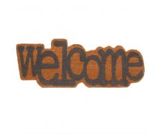 Zerbino welcome in fibra di cocco, 35x90 cm