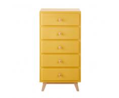 Cassettiera giallo senape Sweet