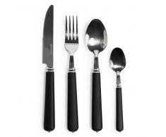 Set 24 posate nere SOFT