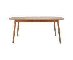 Tavolo da pranzo allungabile 8 a 10 persone in quercia 180/240 cm Portobello