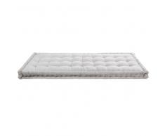 Materasso gaddiposh in cotone grigio, 90x190 cm