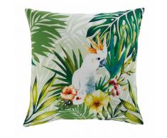 Cuscino da giardino in tessuto stampato tropicale 45x45 CACATOES