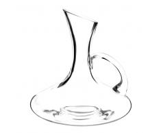 Caraffa in vetro con manico