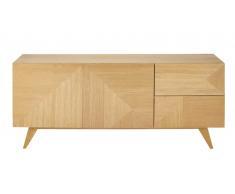 Credenza vintage 2 porte 2 cassetti Origami