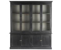 Credenza nera in mango L 198 cm Clarence