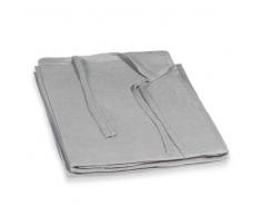 Tenda blu nuvola in lino 105 x 300 cm