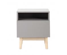 Comodino vintage grigio Artic