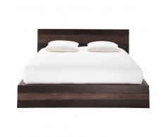 Letto esotico 160 x 200 cm in massello di mango Java