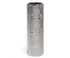 Vaso etnico in gres H 30 cm FLOWER