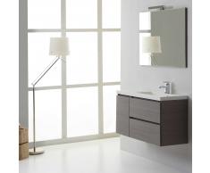 Moderno Mobile Bagno Sospeso 90 Cm Manahattan Destro