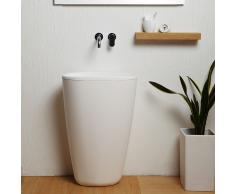 Lavabo Monoblocco Con Colonna Modello Moon