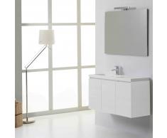 Mobile Bagno Salva Spazio Con Ante 90 Cm Sinistro