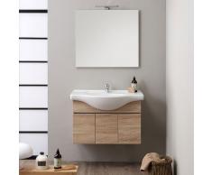 Mobile Bagno Sospeso Cm.85 Con 3 Ante Silvia Rovere Well