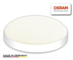 Visolight, plafoniera a LED, 21 W, luce bianca neutra, D280 704-00005, Bianco