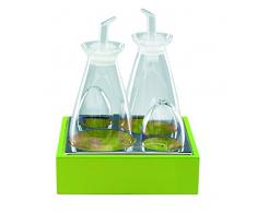 MEPRA Oliere Completo Oliera Spargisale, Lime, Legno