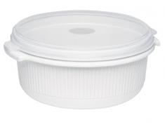 Emsa Micro Family Pentola per Microonde, Bianco