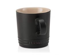 Le Creuset, Tazza con Manico, 350 ml, Gres, 12 cm di Altezza, Nero