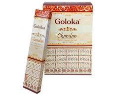 Laroom 13450Â âÂ Confezione 12Â scatole di incenso Goloka Chandan