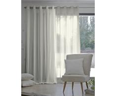 Jover Amsterdam Porta Tenda Passante Nascosto, Acrilico, Ecru, 180Â x 270Â cm