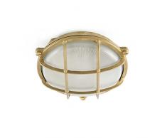 Faro 70999 - NORAY Lampada da parete ottone