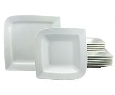 Creatable 19995, Serie Fantasia Bianco, Set di stoviglie Servizio da tavola 12Â Pezzi Servizio da tavola, Porcellana, Bianco, 39Â x 28.5Â x 29.5Â cm, 12Â unitÃ 