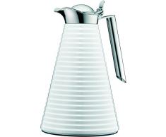 Alfi, Caraffa isotermica Laccata in Alluminio, 1 l, Colore: Bianco