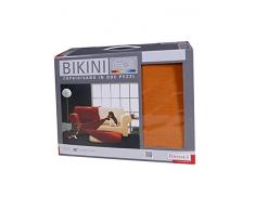 Happidea F3111101411020000 M750 Copridivano, Poliestere-Cotone, Zucca, 38x19x31.5 cm