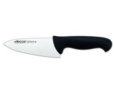 Arcos Serie 2900 - Coltello da Chef Coltello da Cucina - Lama Acciaio Inossidabile Nitrum 150 mm - Manico Polipropilene Colore Nero