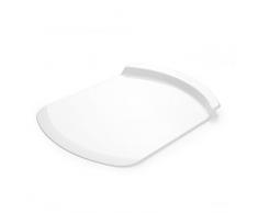 Tescoma 630130 Delicia Vassoio Porta Torte , Plastica, Bianco, 35.5 x 24 x 1.8 cm