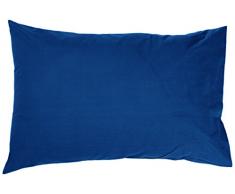 Galileo Casa Morbide Notti Set 2 Federe, Cotone, Blu, 50x75x0.5 cm, 2 unitÃ 