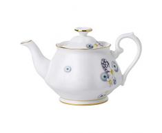 Royal Albert 40033679-Mini teiera Alpha Foodie, 0,45 l, Colore: Rosa, 0.45 Litri, Porcellana Fine Bone China