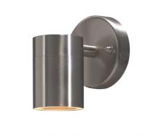 Konstsmide 7572-000 Modena Lampada da Parete, BxPxH 6x9x9 cm, 1 x 35 W, IP44, in Acciaio Inox