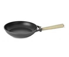 Berghoff Cast Ceramicata Antiaderente pentole Padella 24Â cm in Alluminio, Nero, 29Â x 24Â x 5Â cm