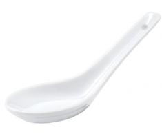 Revol 638963 - Cucchiaio Cinese in Porcellana, 13 x 4,5 x 4,5 cm, Colore: Bianco