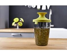 Vacu Vin - Shaker ermetico per condimenti e marinate, Colore: Verde