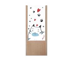 Capricci Italiani 7.43721E+12 Lampada da Tavolo Gattino, Rovere