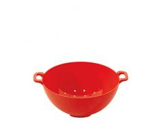 ZAK Designs 0078-M900 XS - Scolapasta 12 cm, Colore: Rosso