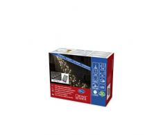 Konstsmide 3859Â âÂ 100/Micro LED catena luminosaCluster/per esterno (IP44)/con 8Â funzioni, unitÃ di controllo E FUNZIONE DI MEMORIA/288Â diodi bianco caldo/36Â V Trasformatore da esterno/cavo nero