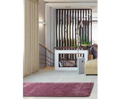 benuta Tappeto Passatoia Mink Rosa 80 x 300 cm, Tappeto Moderno per Salotto e Camera da Letto