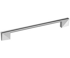 Schwinn 2Z094 - Maniglia per mobili in zama, Distanza tra i Fori 192 mm, Trattamento Cromato Lucido